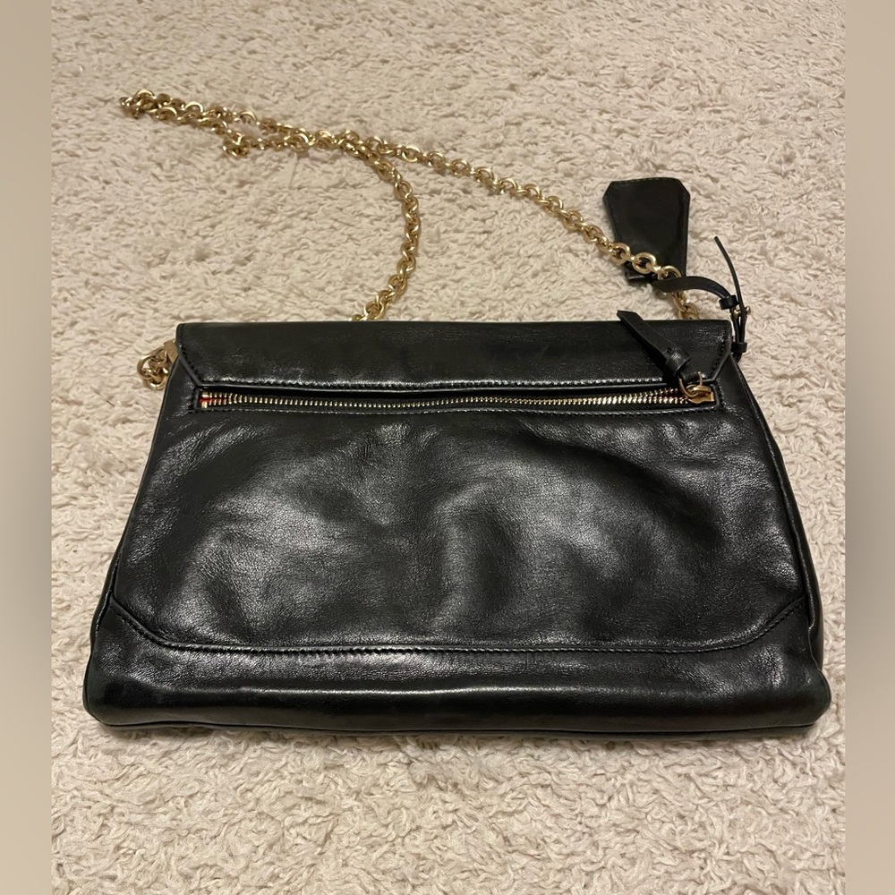 Diane Von Furstenberg Mimosa Clutch Nappa Black - Picture 6 of 13